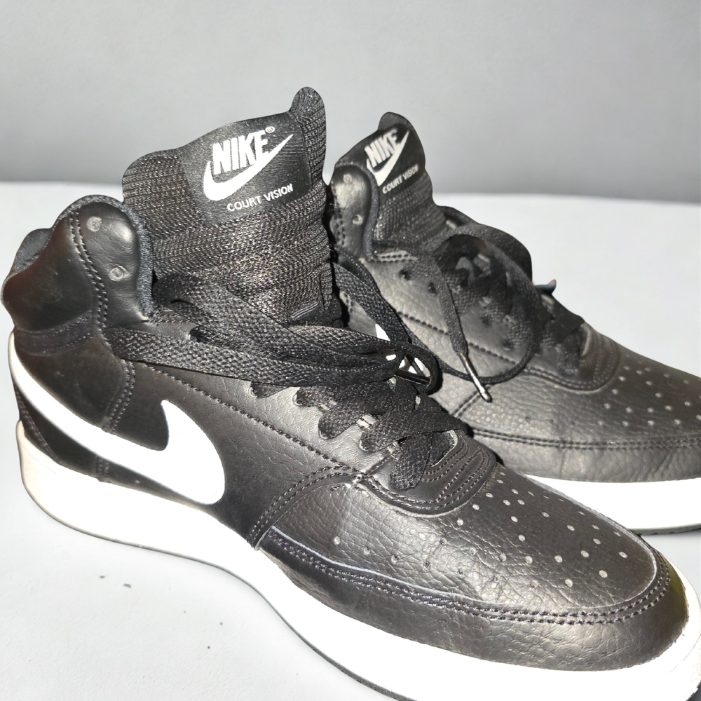 Nike Court Vision Black Sneakers